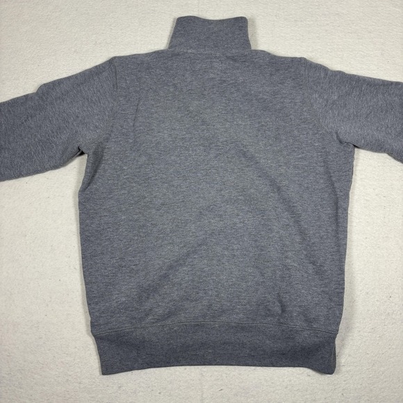 '47 Michigan Wolverines 1/4 Zip Sweater Mens Small Gray NCAA Football - Picture 7 of 7
